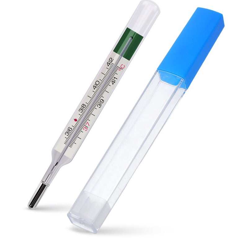 UTHCLO Thermometer Protective Tube 3-Pack Clear Storage Case for Body Temperature Thermometers and Acupuncture Tools Easy Access and Damage Protection - Image 2
